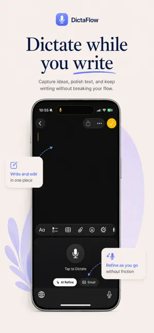 DictaFlow: AI Voice Keyboard screenshot 3