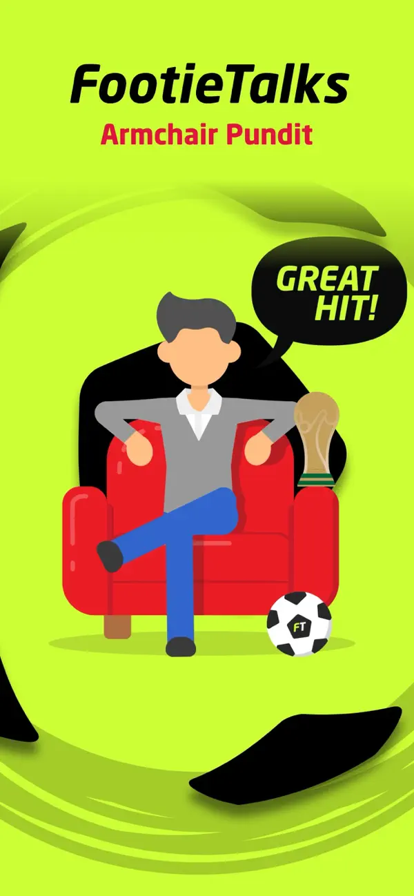 Screenshot #1 pour FootieTalks Armchair Pundit