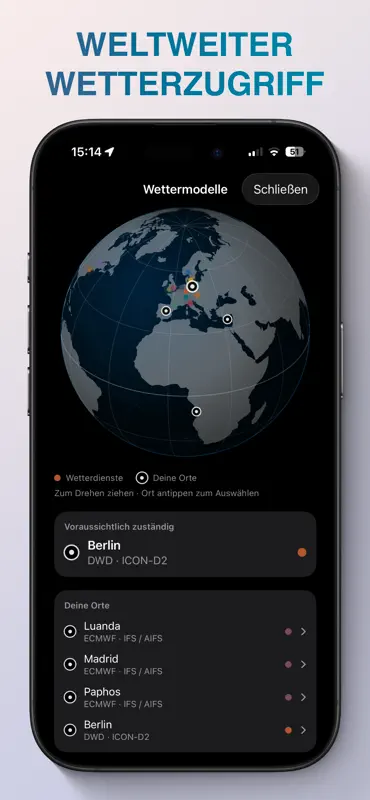 Wetter Ultra - Regen & Widgets screenshot 3 of 7
