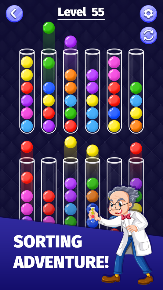 #1. Ball Sort: Color Challenge (iOS) Με: Apex Point Games