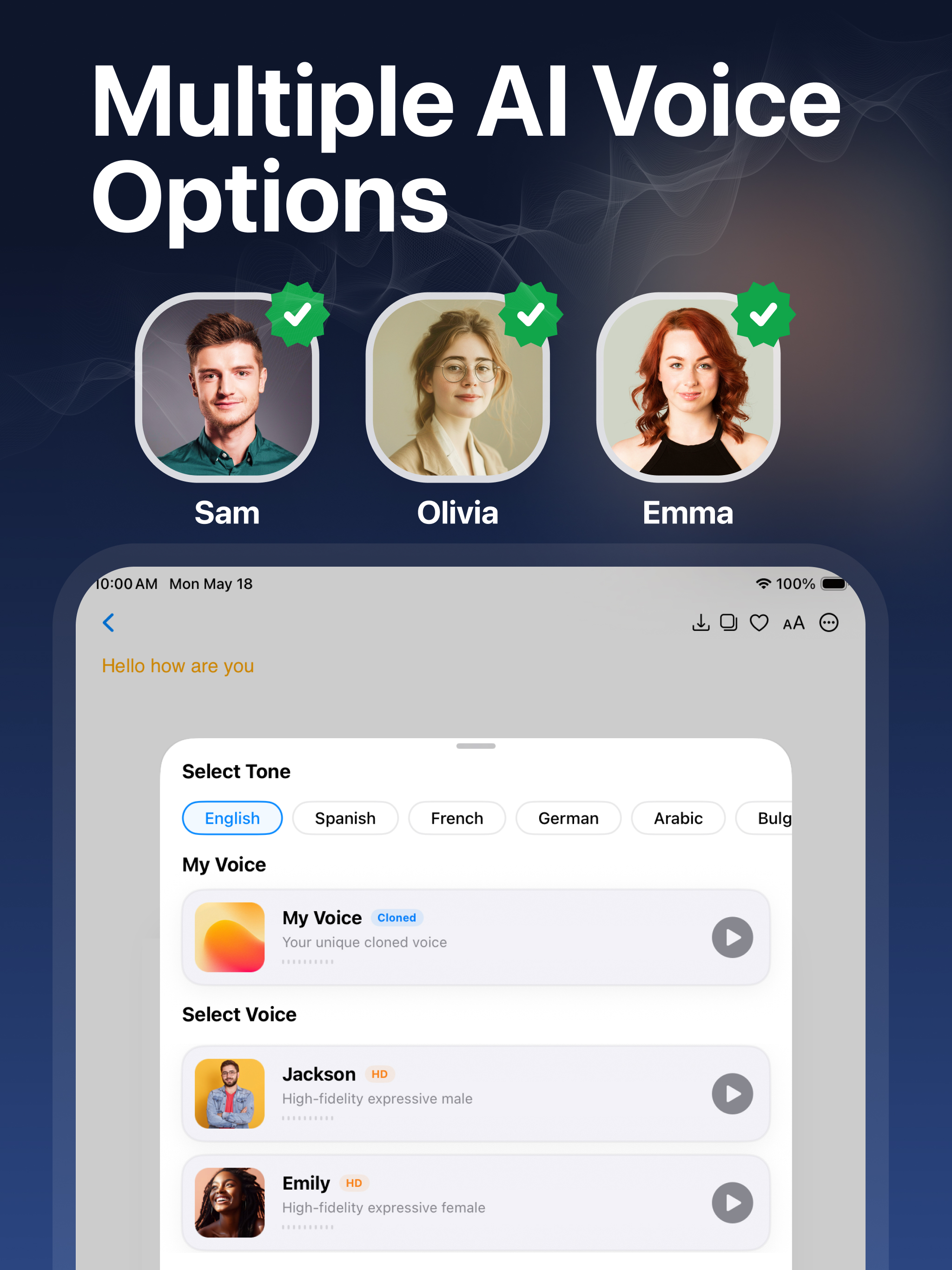 Text to Speech, Voice Recorder screenshot 8