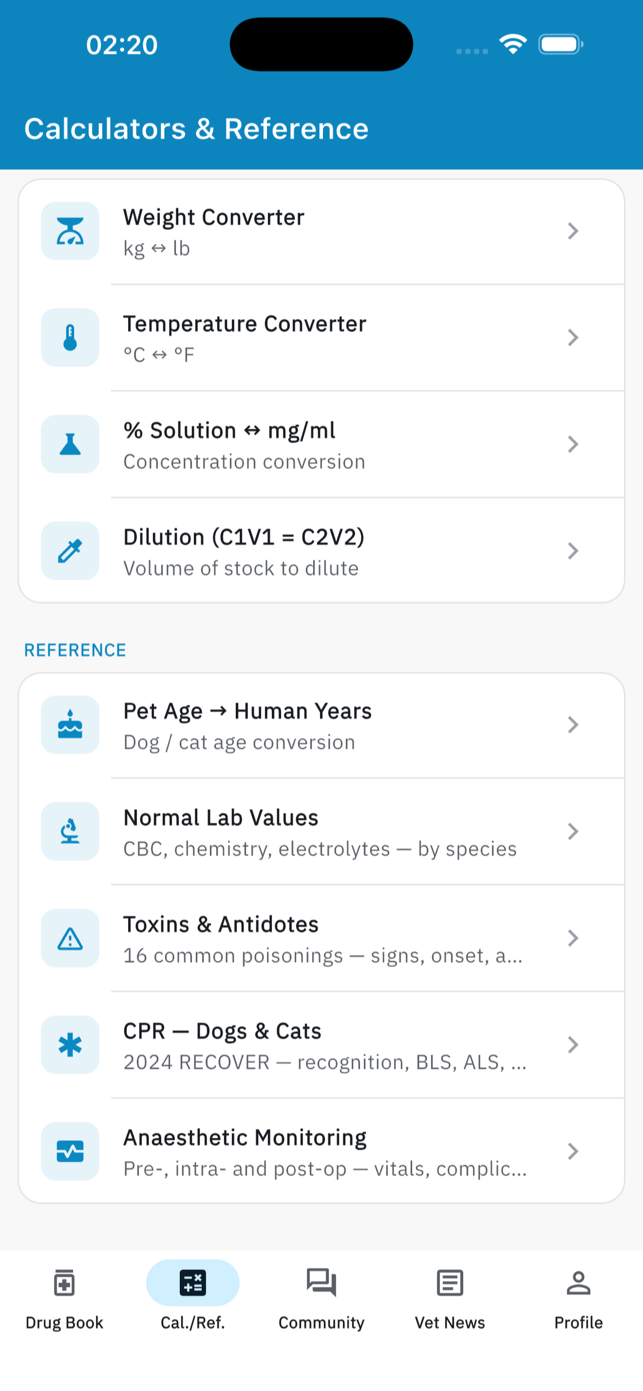 VetList - Vet Drug formulary screenshot 2