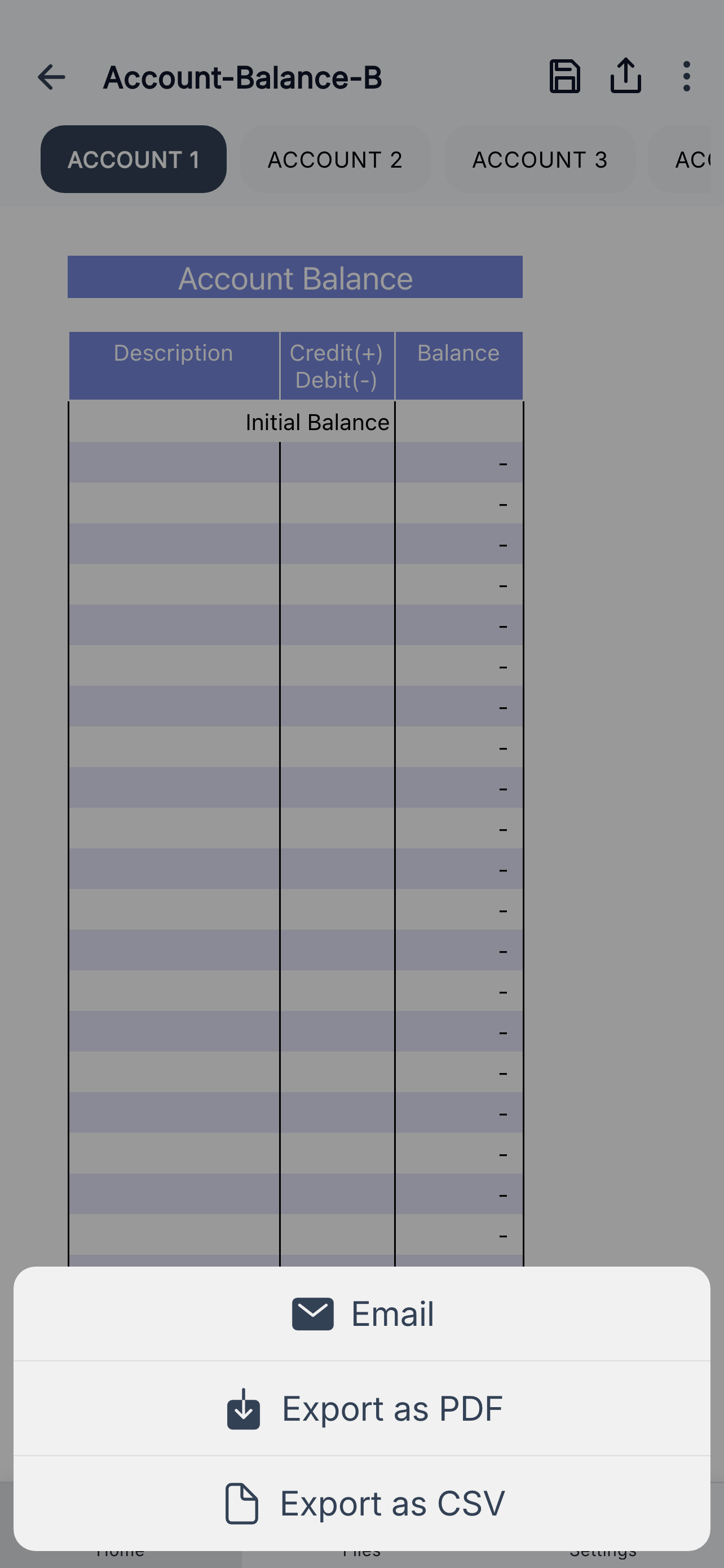 Account Balance Pro screenshot 7