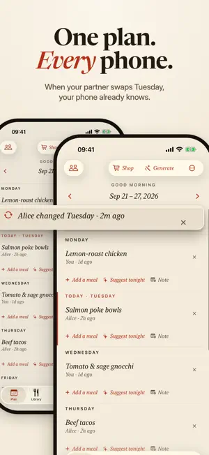 FamilyPlate: Dinner Planner screenshot 2