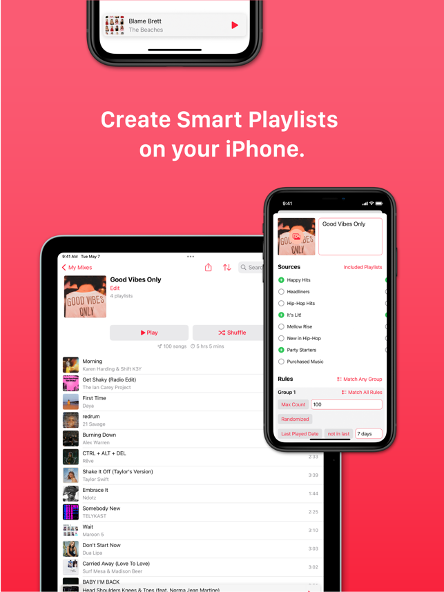 ‎Miximum: Smart Playlist Maker Screenshot