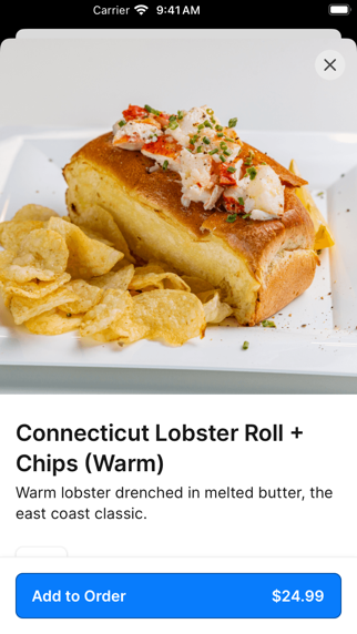 The Hungry Captain LLC iPhone screenshot 4 - Food & Drink app