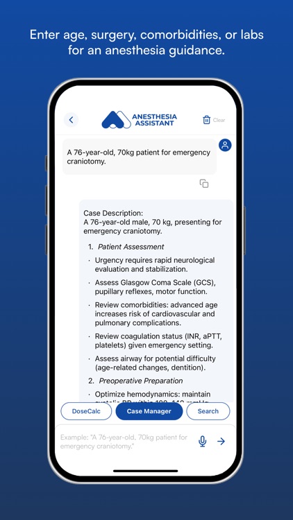 NYSORA Anesthesia Assistant screenshot-3