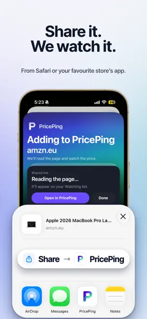 PricePing: Price Tracker screenshot 2