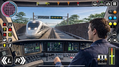 Screenshot #1 pour ville train chauffeur jeu 2020