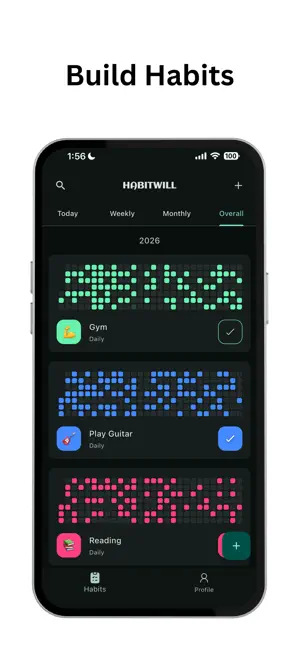 Habit Tracker - Habitwill screenshot 1