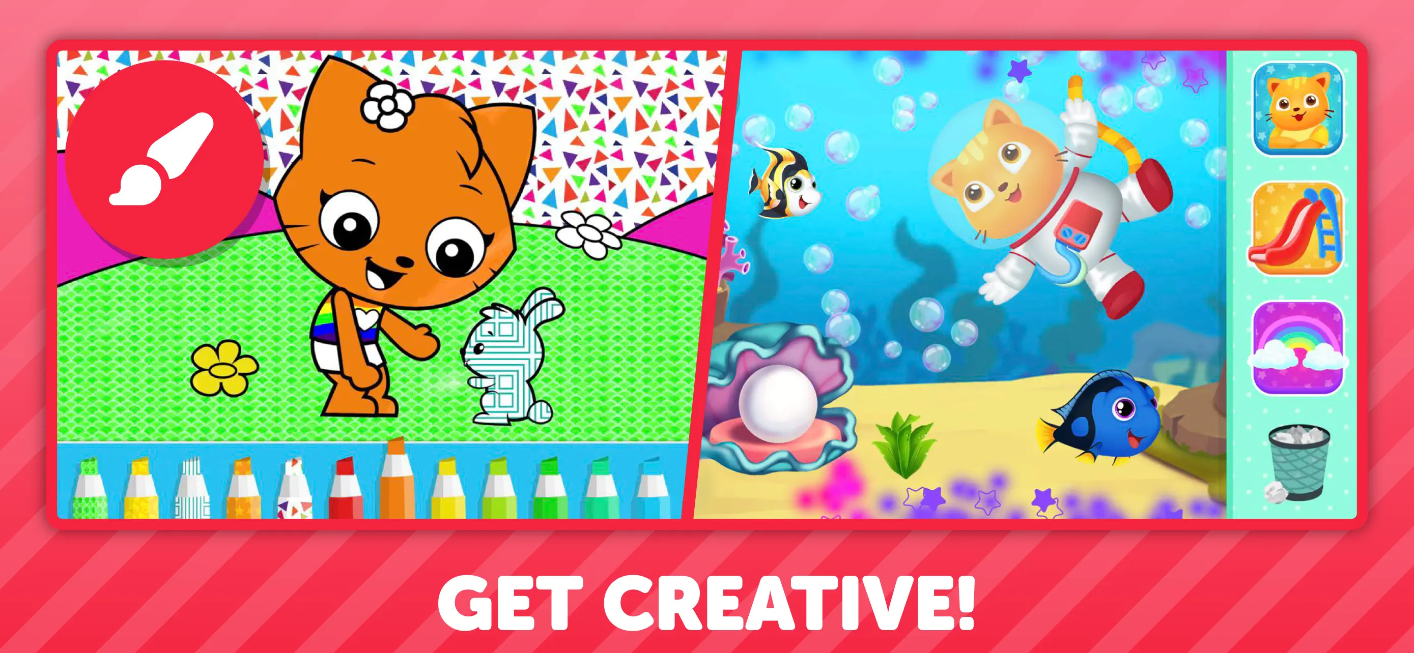 #7. PlayKids Learning Video Games (iOS) Podle: SandBox Group