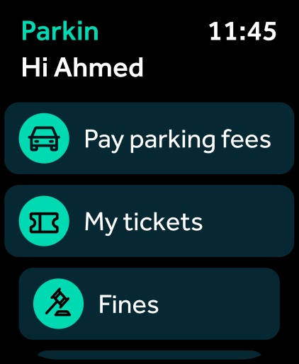 Apple Watch screenshot