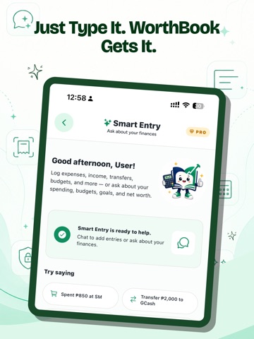 WorthBook: Money Manager iPad screenshot 4