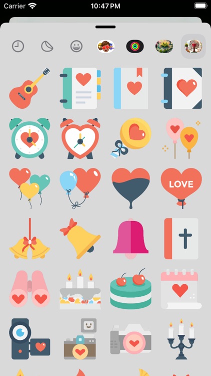 Romantic Stickers screenshot-5