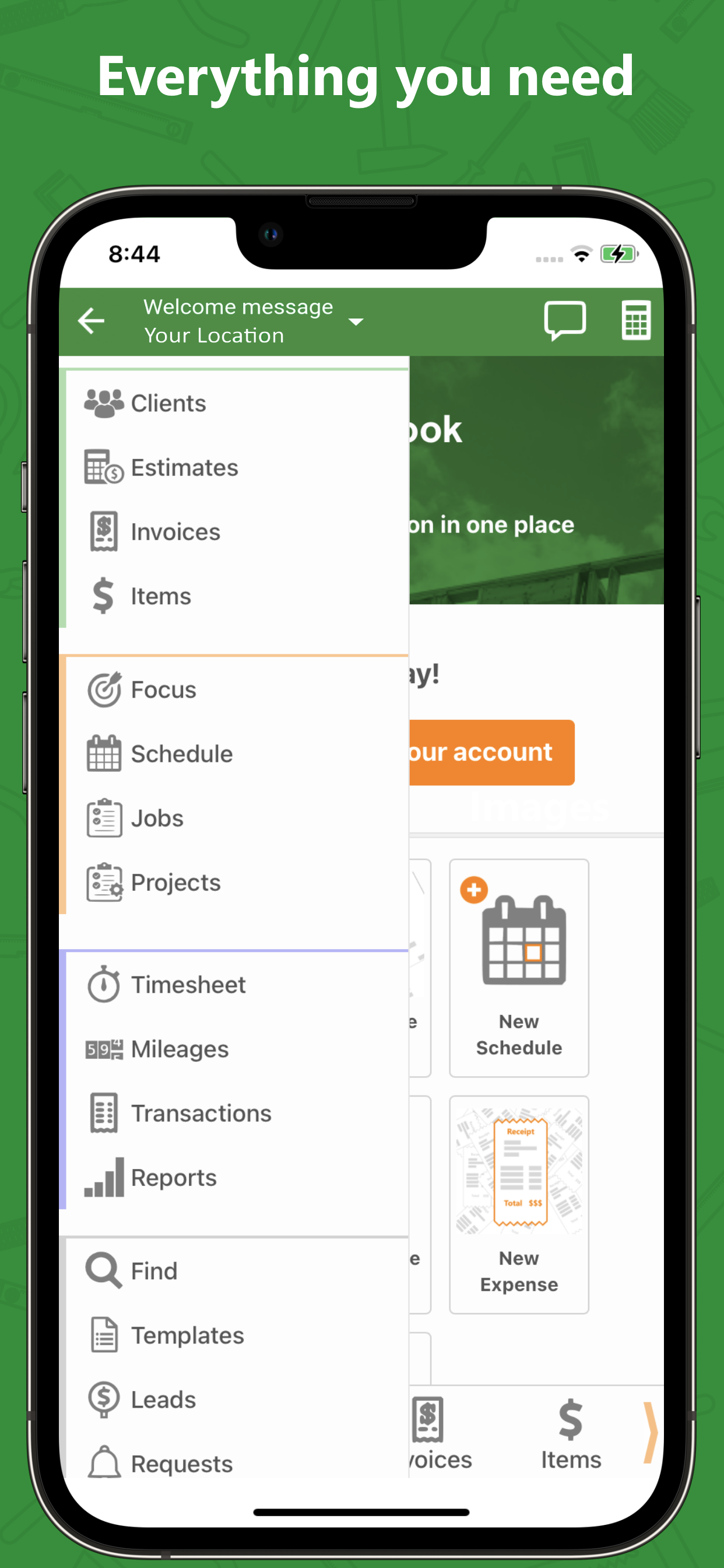 GetCost: Estimate & Invoice