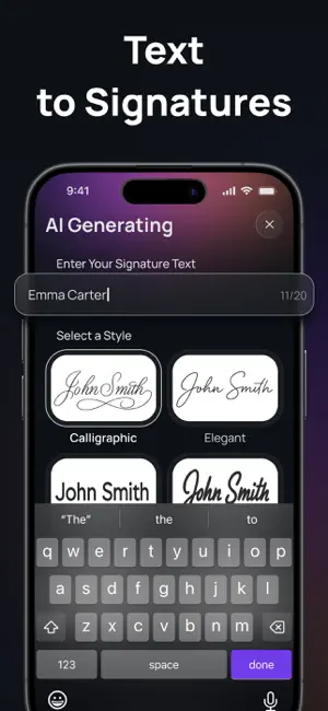 Sign AI - Signature Maker App screenshot 2