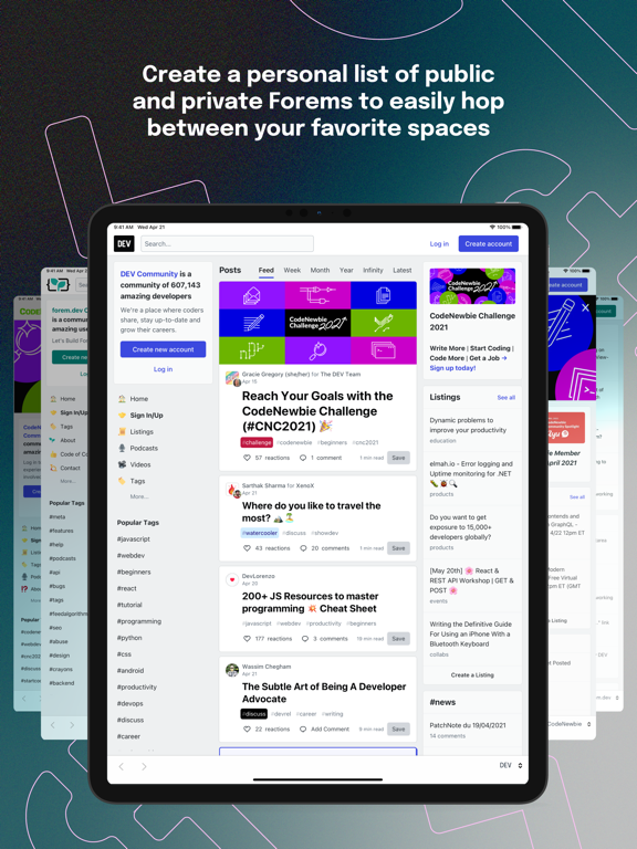 Screenshot #5 pour dev.to