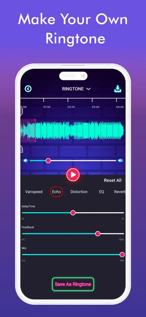 Screenshot #1 pour Ringtone Maker - Song Maker