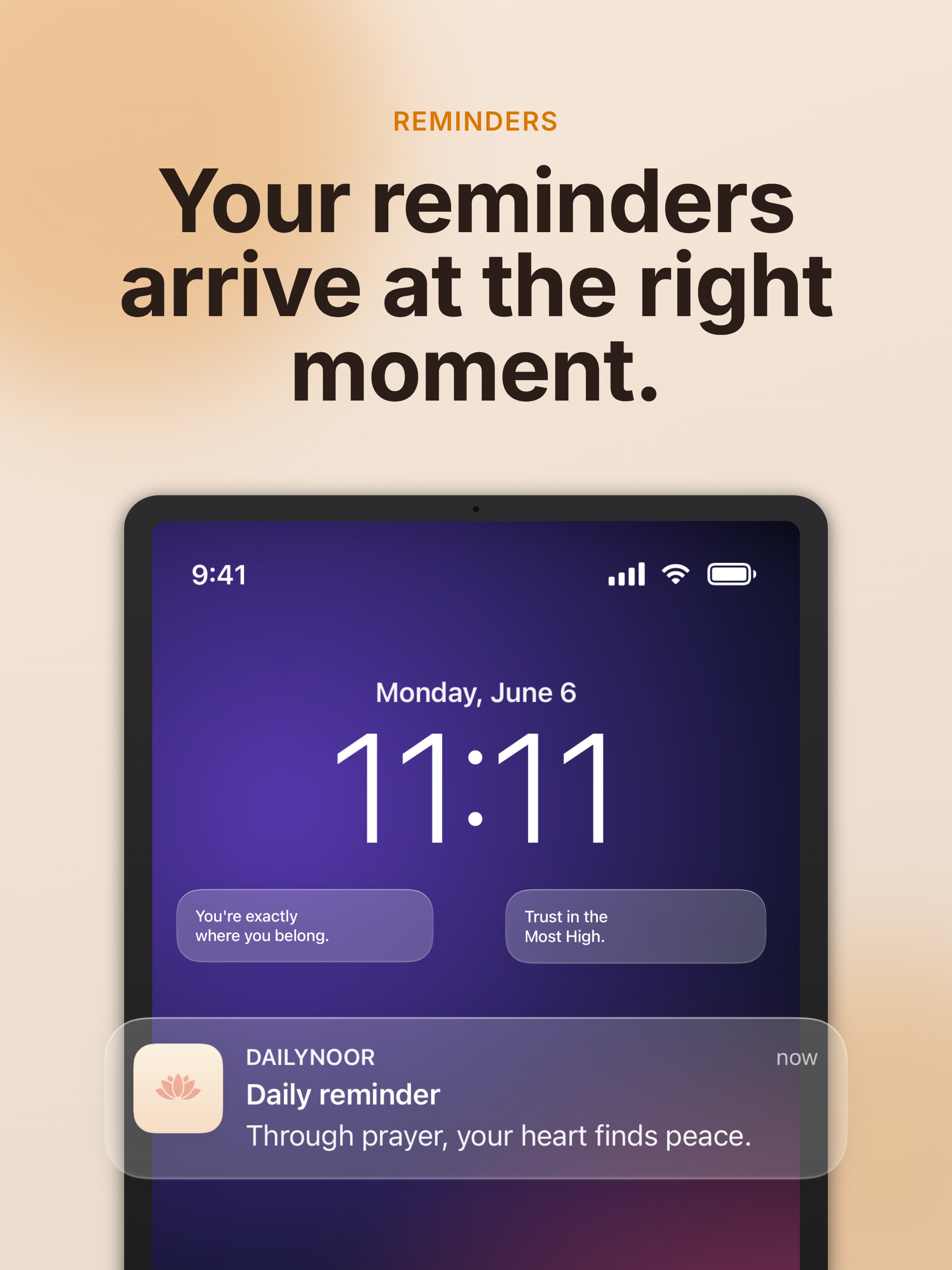 DailyNoor - Islamic Reminders