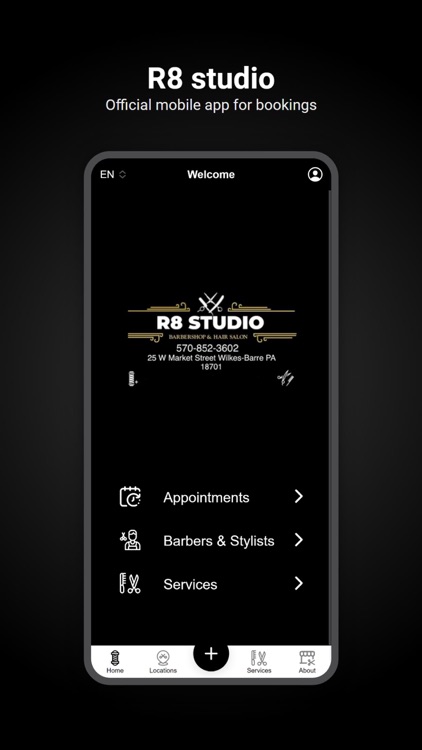 R8 studio
