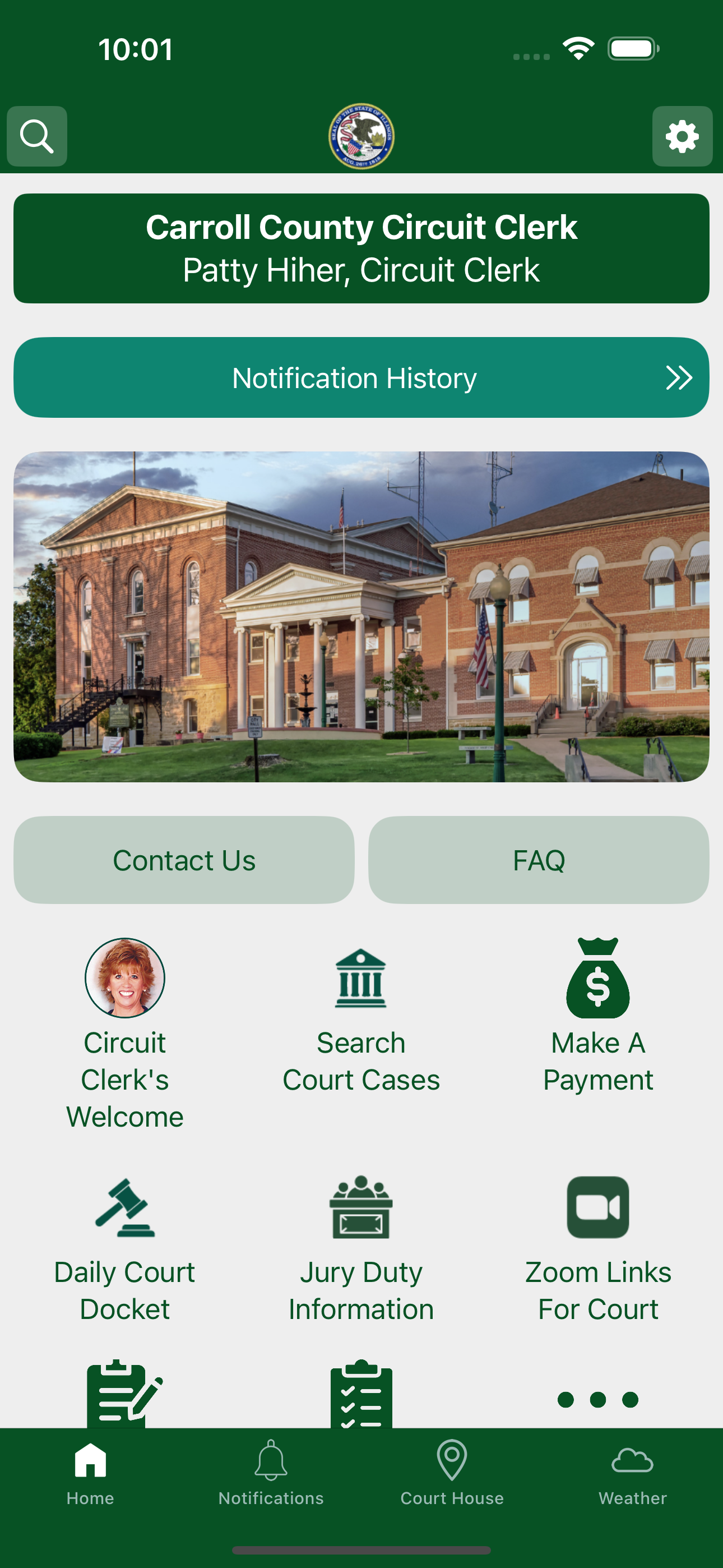 Carroll County Circuit Clerk