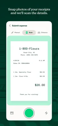 Expensifyのスクリーンショット（1/9）