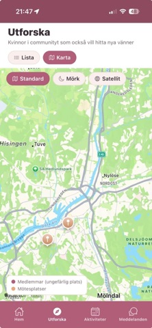 Nära – vänskap på riktigt iPhone screenshot 4