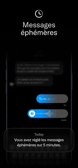 Capture d'écran de XChat sur iPhone 6
