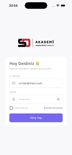 Screenshot von SD Akademi auf dem iPhone 4
