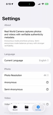 App screenshot