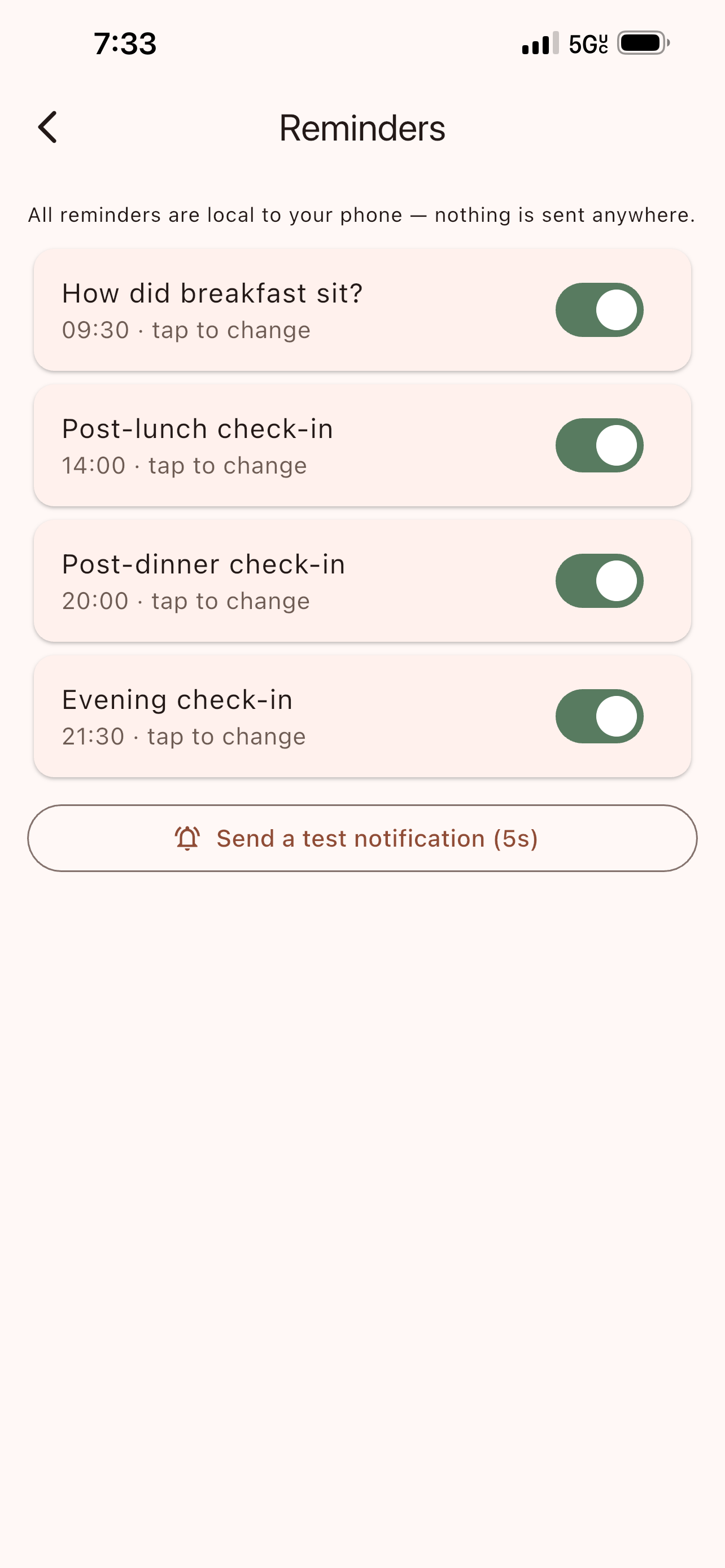 TummyTrail: Gut & IBS Tracker screenshot 5