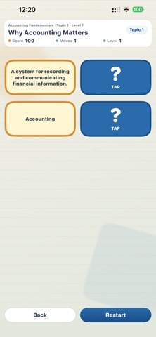 Accounting Memory Games Screenshot 5 of 10
