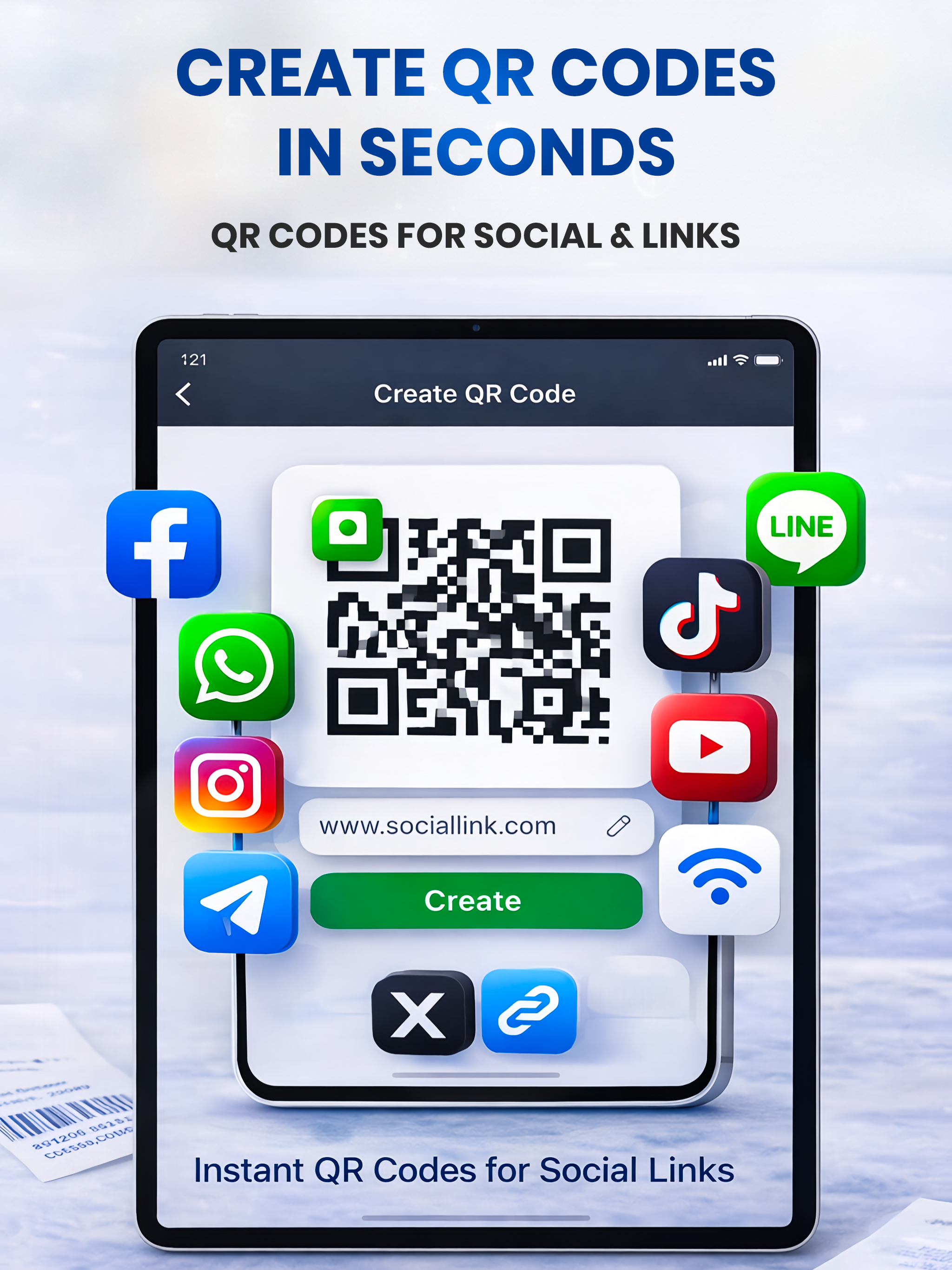 QR Scanner: Barcode Generator