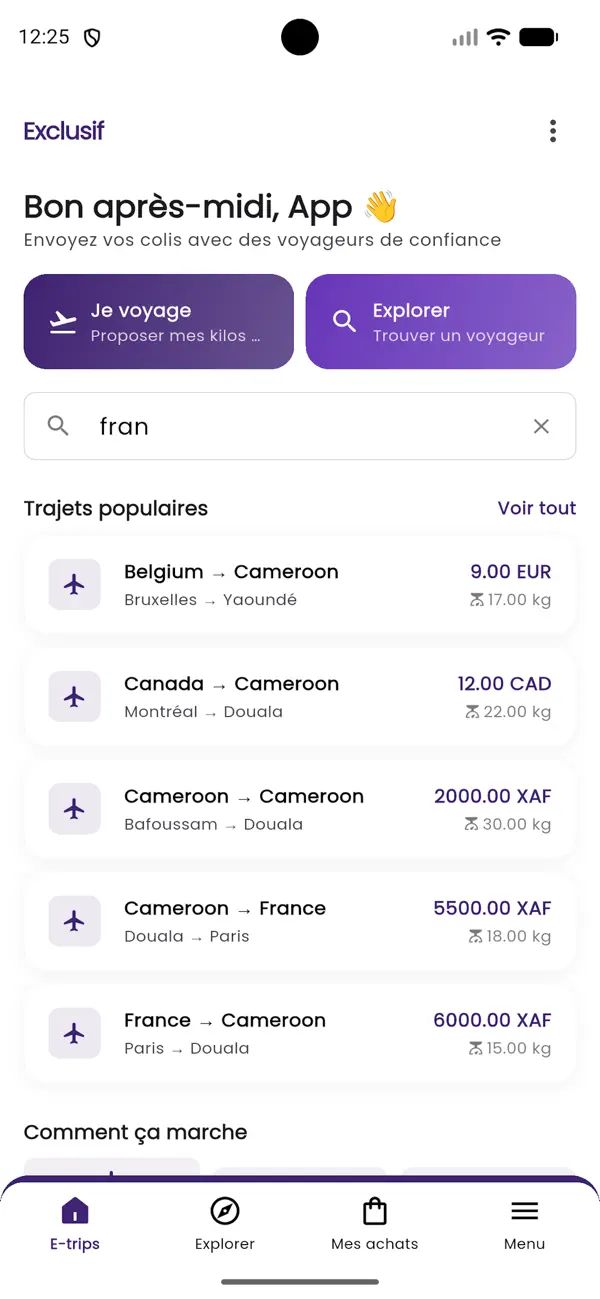 Screenshot #1 pour Exclusif