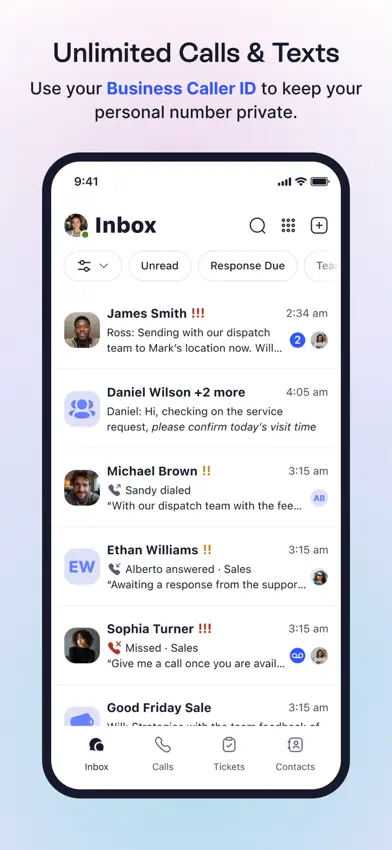 LinkedPhone—Pro Business Line screenshot 2