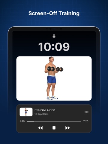 Armify: Arm & Biceps Workout iPad screenshot