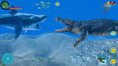 Hungry Underwater Crocodile Screenshot