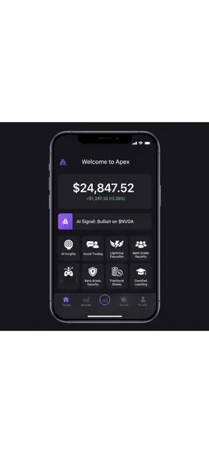 Apex - Paper Trading Simulator screenshot 2
