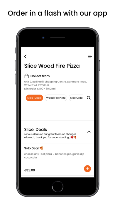 Slice Wood Fire Pizza Screenshot