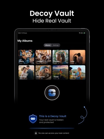 iLock - Safe Photos & Videos iPad screenshot
