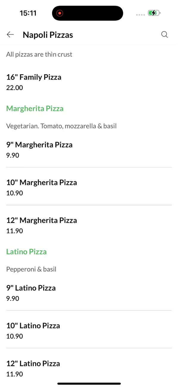 Screenshot #3 pour Bella Napoli Express