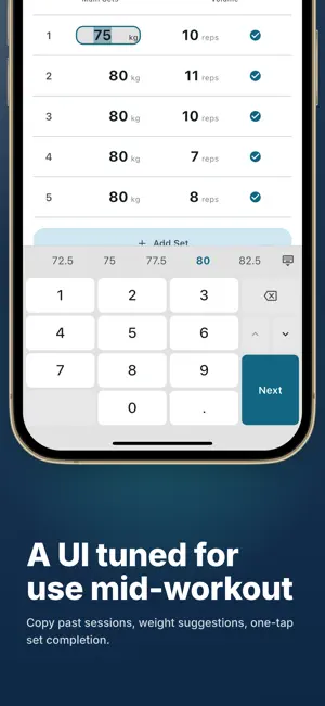 BTB Workout Log: Gym Tracker screenshot 4