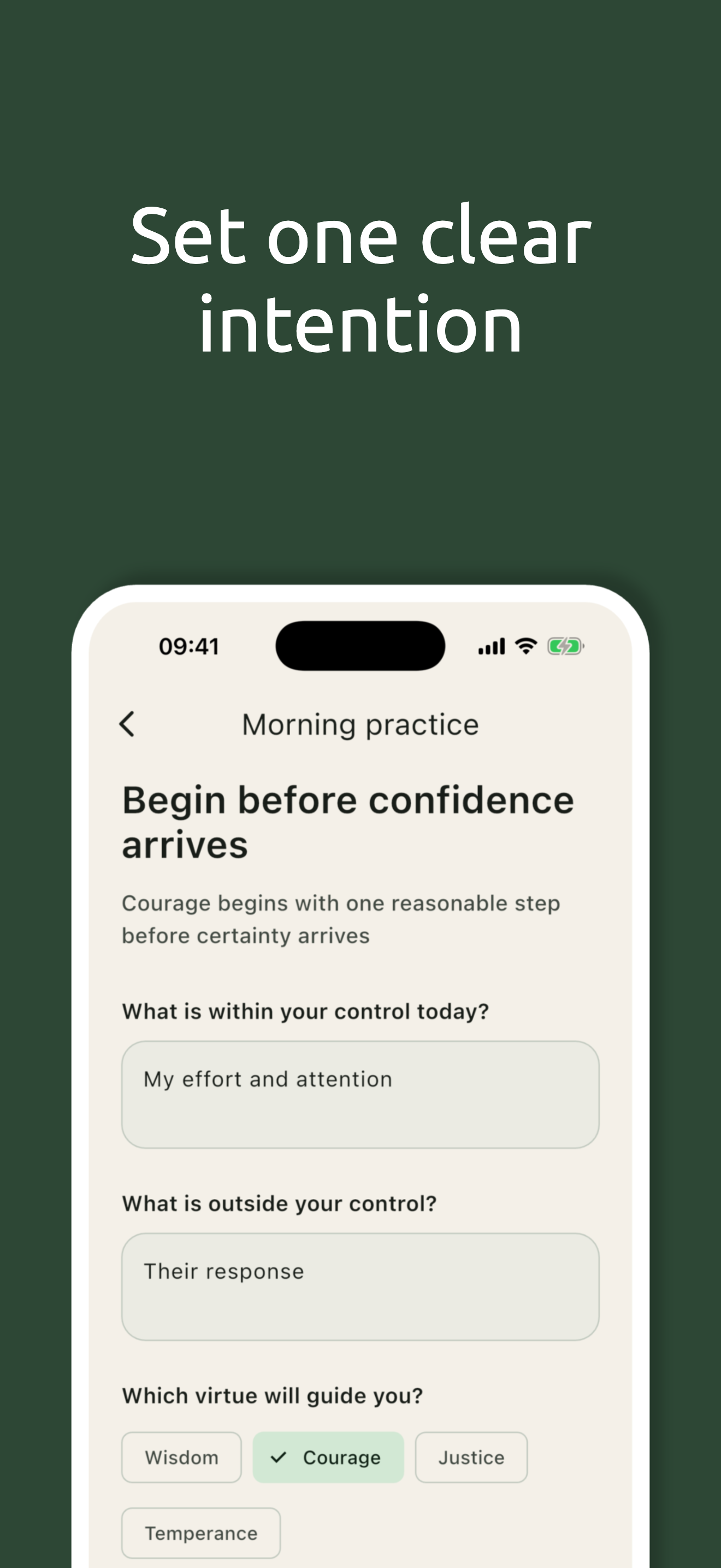 Stoic Intent: Daily Journal screenshot 4