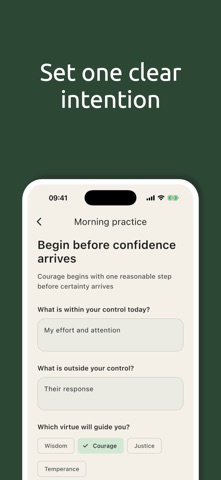 Stoic Intent: Daily Journal Screenshot 4 of 6