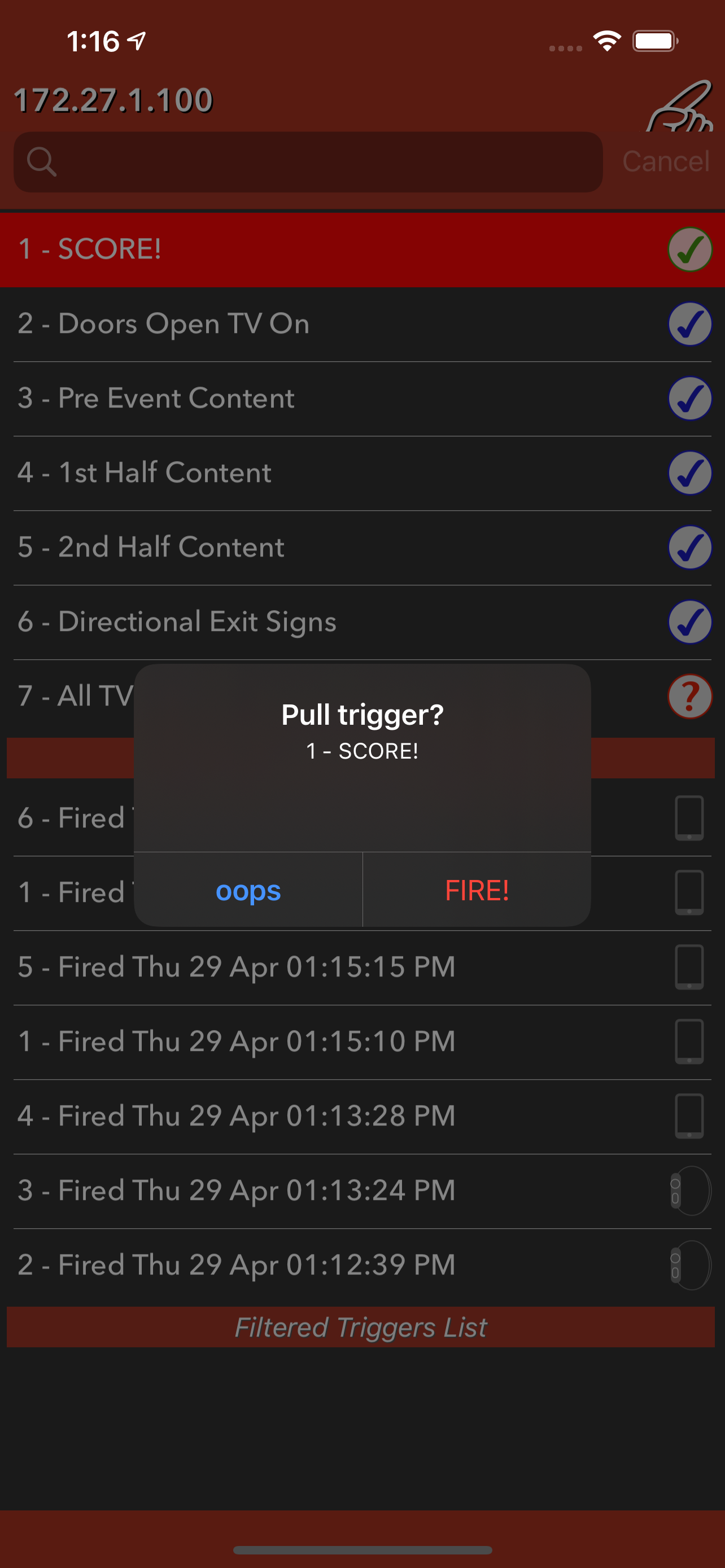 TriggerSVD