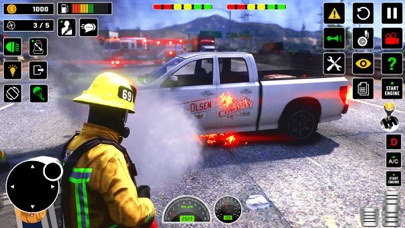 US Firefighter Truck Rescue Screenshot