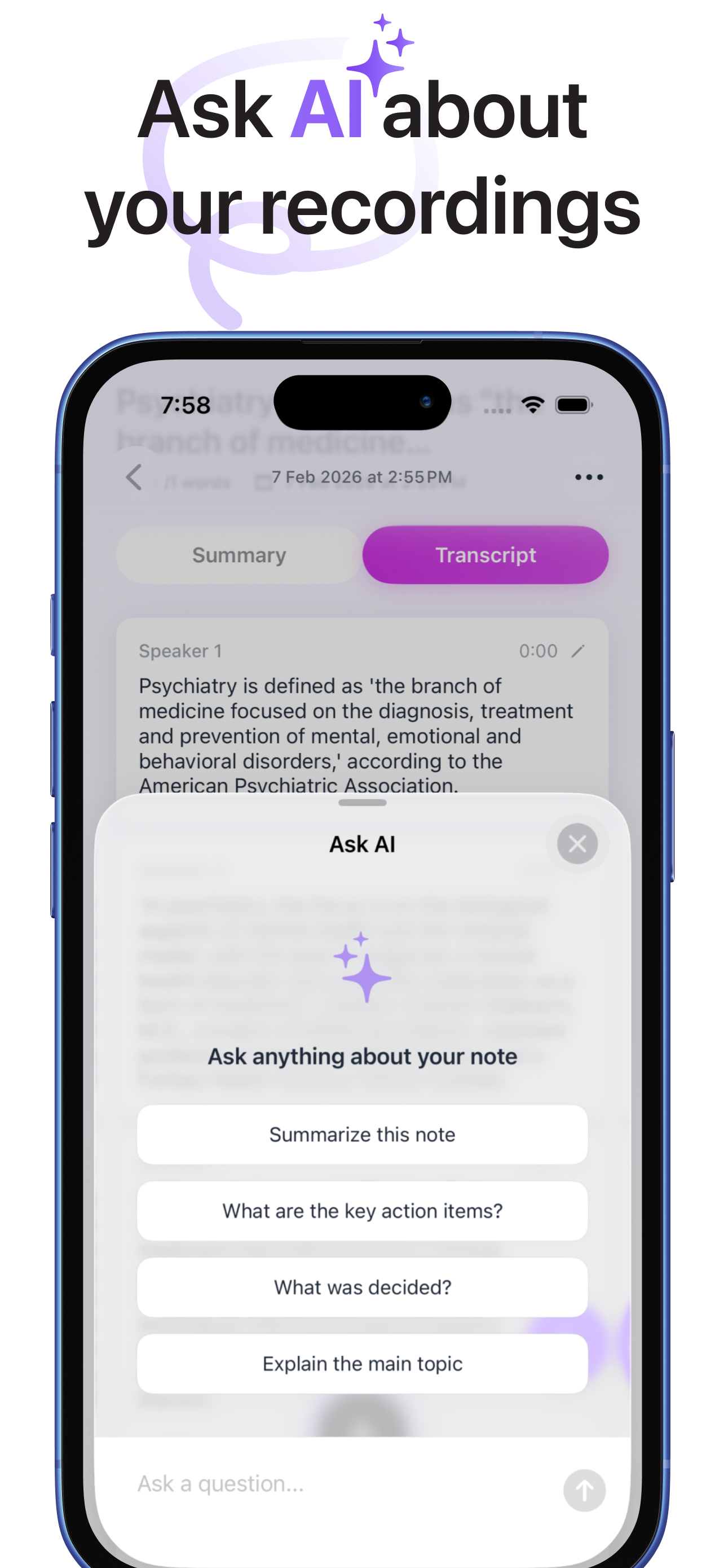 Ai NoteTaker - Meeting Notes ! screenshot 4