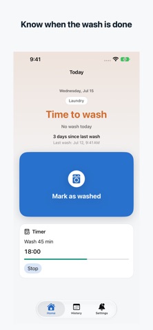 Laundry Tap: Washer Timer screenshot