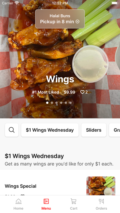 Halal Buns iPhone screenshot 2 - Food & Drink app