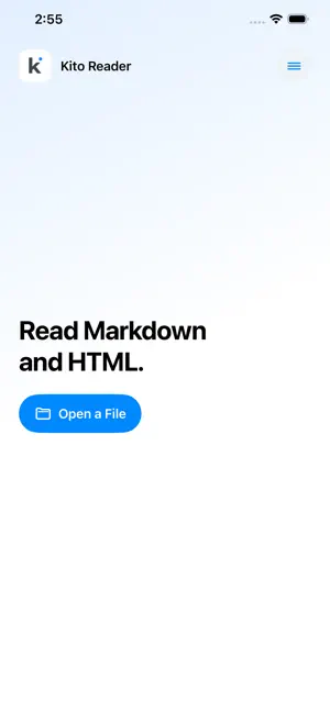 Kito Reader screenshot 1